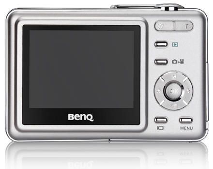 Obrotowy obiektyw w kompaktowym aparacie cyfrowym BenQ E605 2