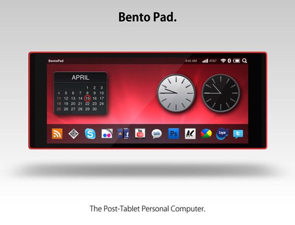 Bento Laptop Tablet Hybrid (źródło: Yanko Design)