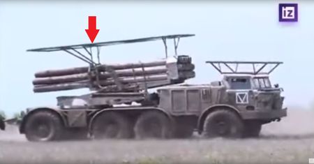 Klatki dalej popularne. Tym razem trafiły na wyrzutnie BM-27 Uragan