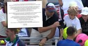 "Poważny błąd". Biznesmen z Polski przerwał milczenie po aferze z czapką na US Open