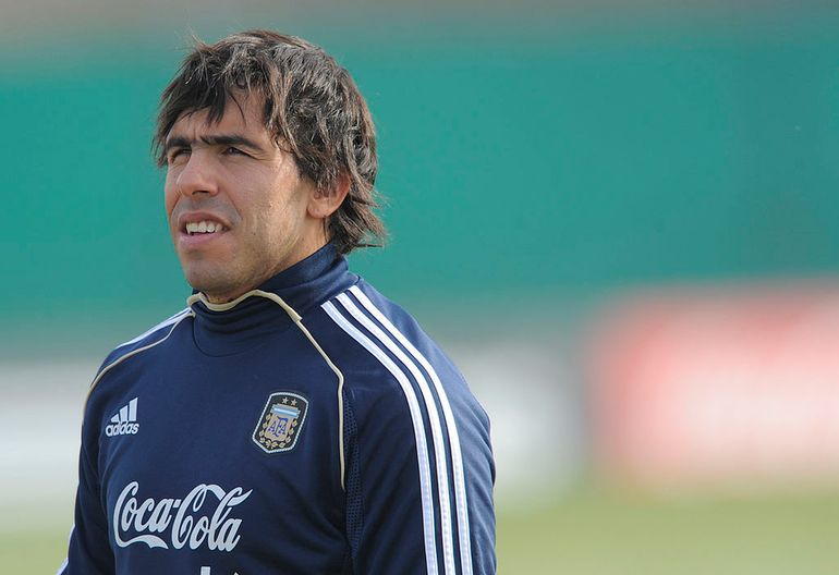 Na zdjęciu: Carlos Tevez