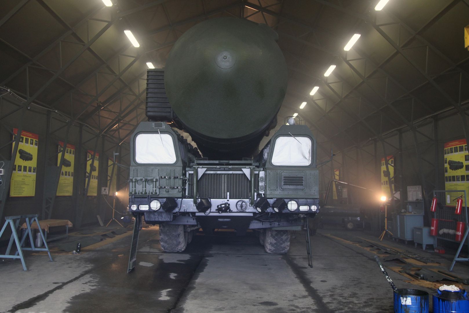 Mobilna wyrzutnia pocisków Topol-M
