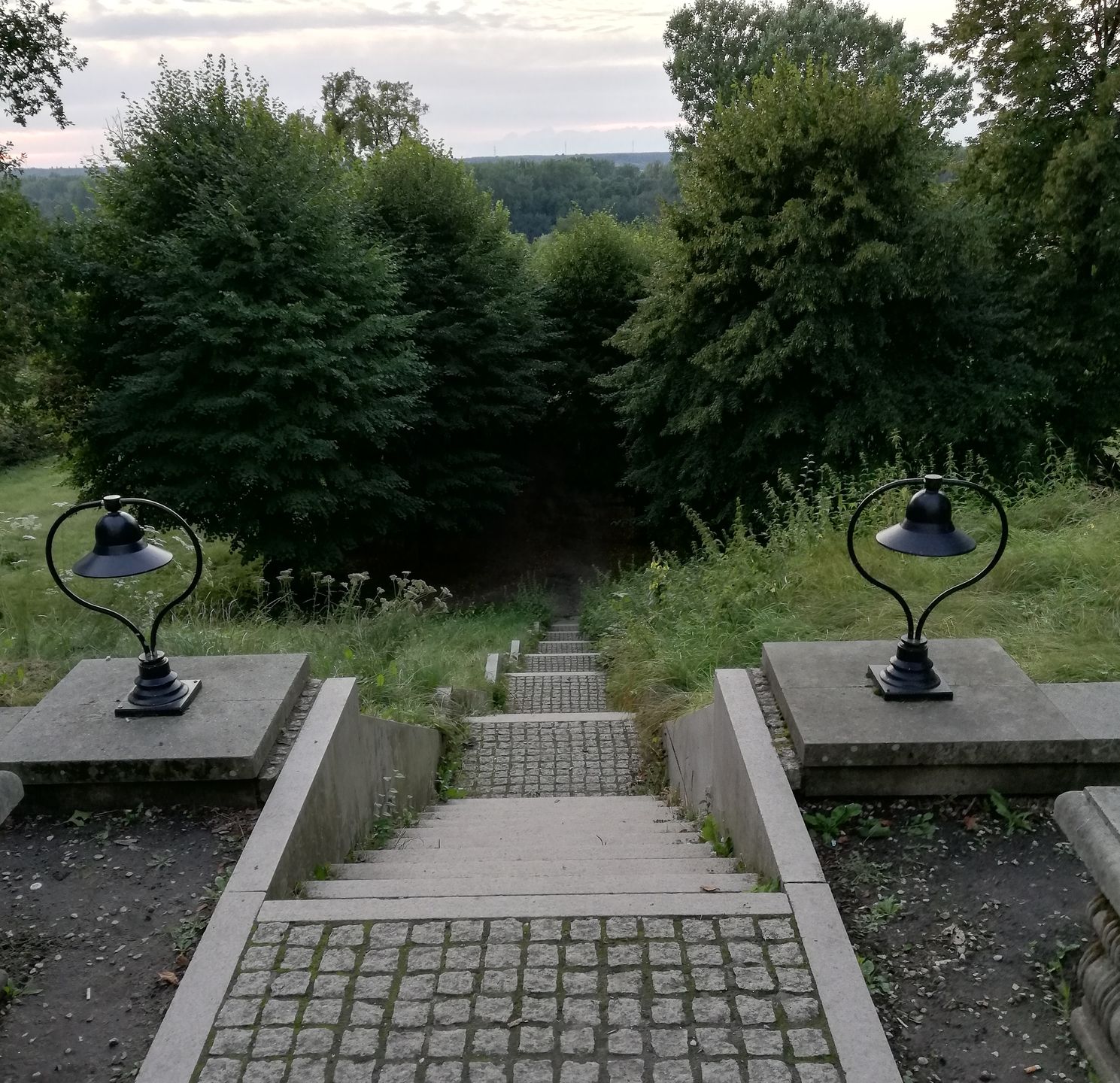 Zejście do parku