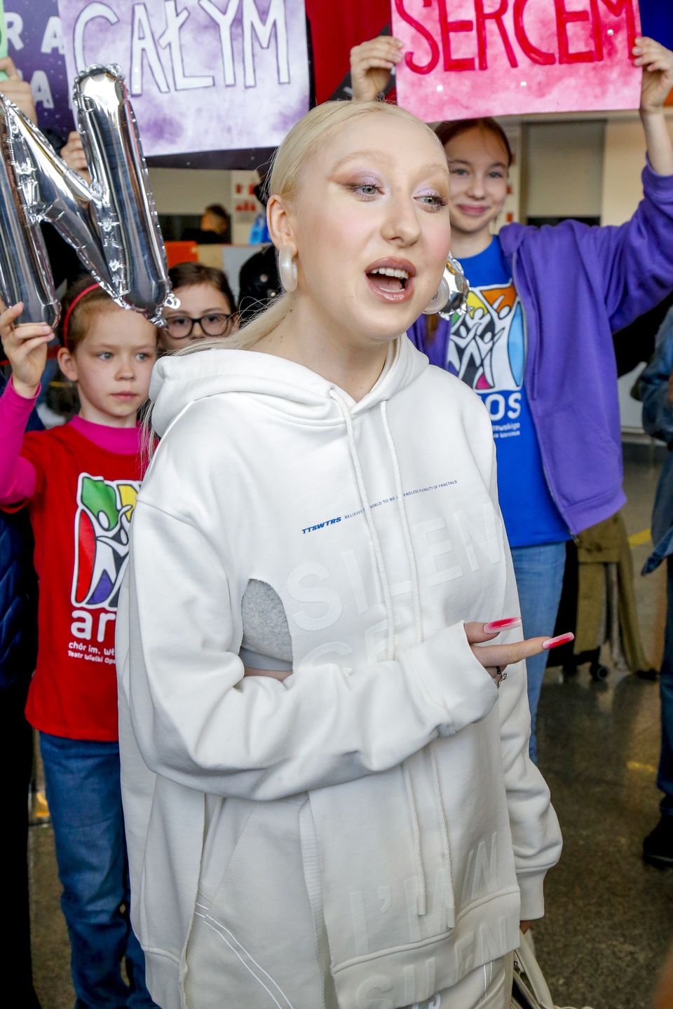 Wylot Luny do Malmo, Luna, Lotnisku Chopina