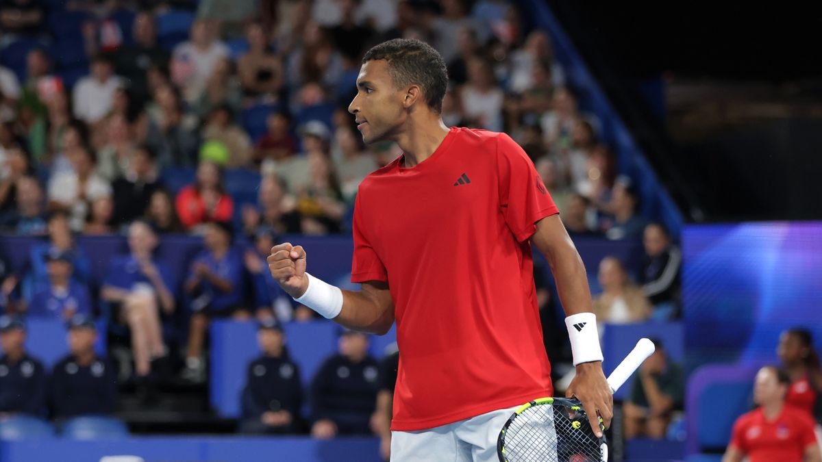 PAP/EPA / Richard Wainwright / Na zdjęciu: Felix Auger-Aliassime