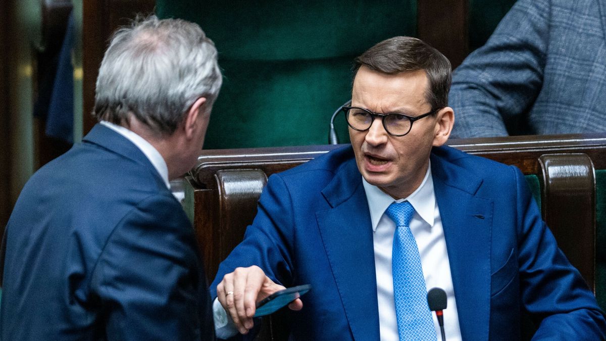 Mateusz Morawiecki Sejm