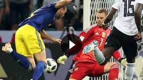 Mundial 2018. Niemcy - Szwecja: Kontrowersyjna decyzja Marciniaka. Szwedzi domagali się karnego (TVP Sport)