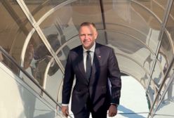 Nawrocki w drodze do USA. Pokazali nagranie