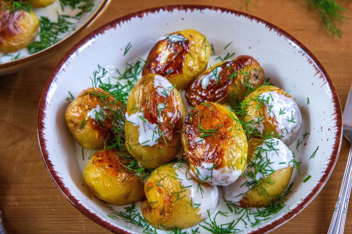 Whole roasted new potatoes: A simple delight with a healthy twist