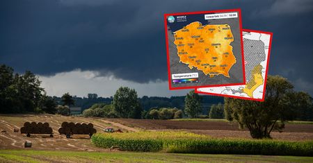 Ostrzeżenia przed burzami. Wydano alerty