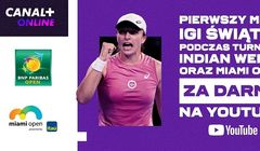 Canal+ Sport pokaże mecze Igi Świątek na YouTube