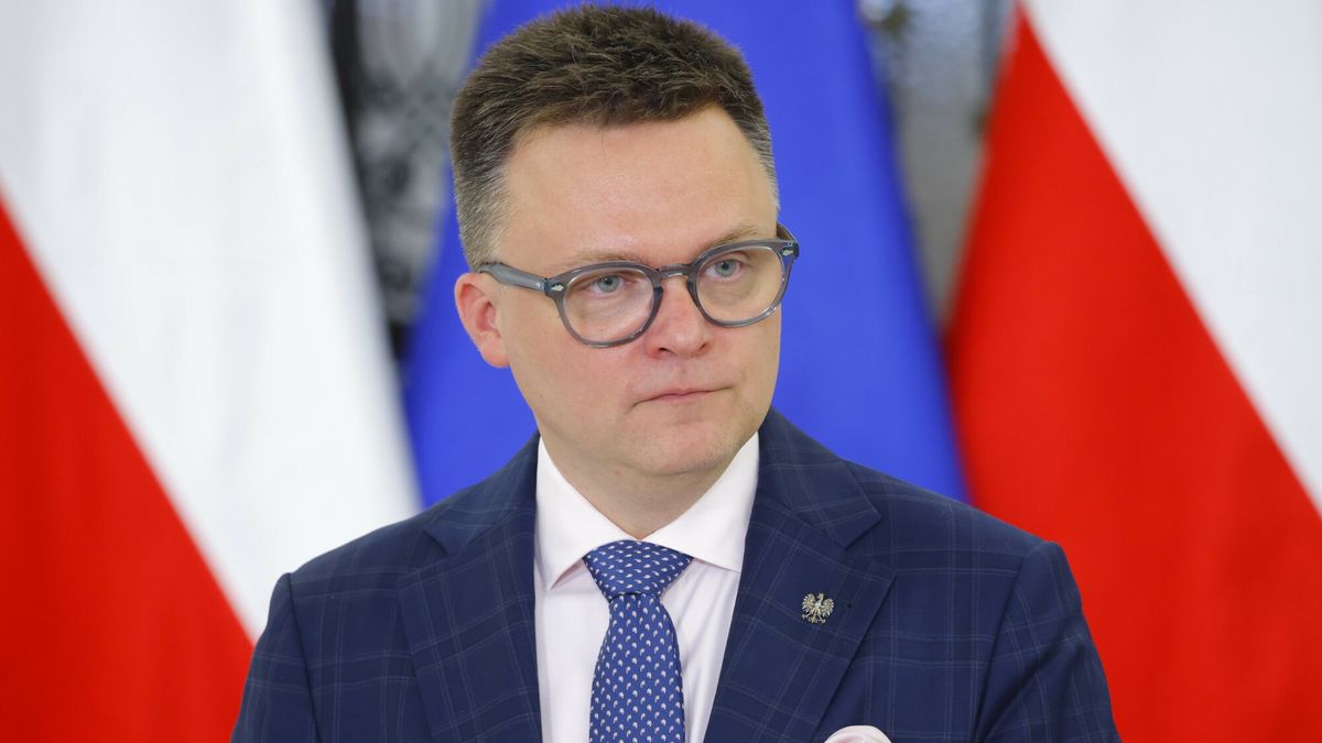 Marszałek Sejmu Szymon Hołownia