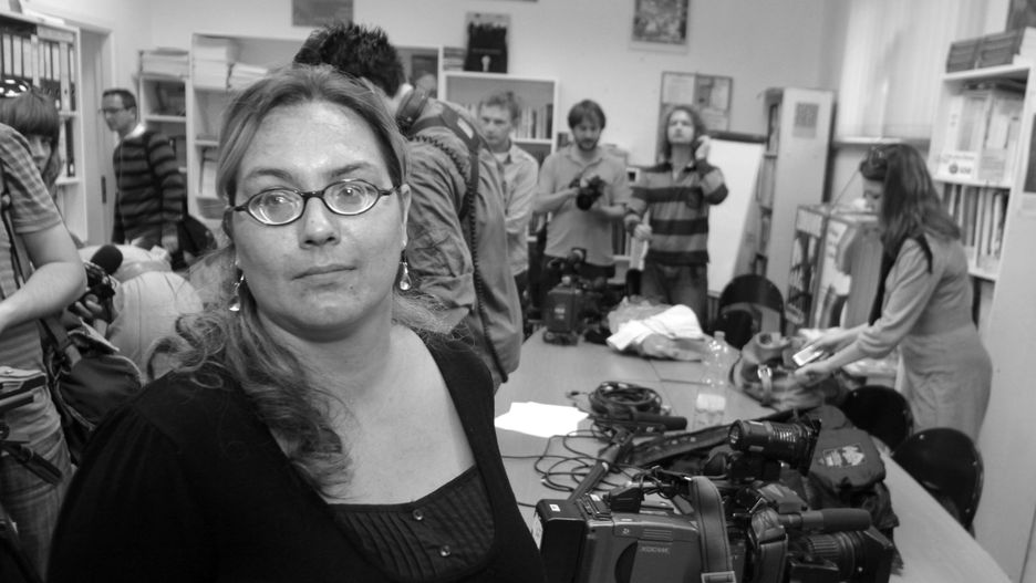 Konferencja prasowa Alicji Tysi�cTomasz GzellAlicja Tysi�c, wyrok, proces, konferencja, prasowa