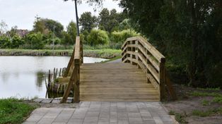 Budowa promenady i mostu zakończona