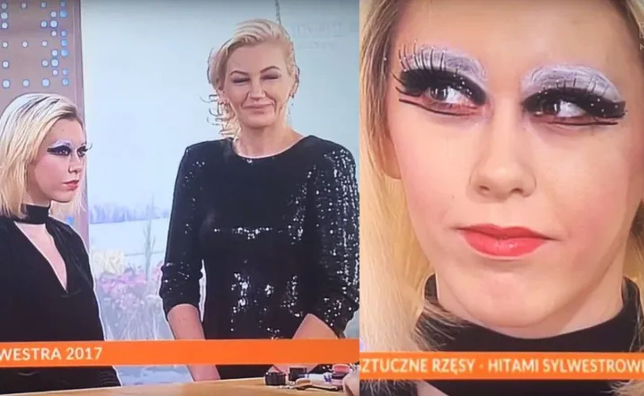 Sylwestrowy makijaż z "Pytania na Śniadanie"