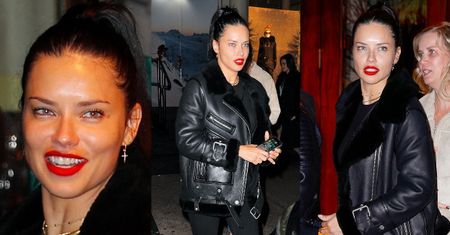 Krwistousta Adriana Lima przemierza chodniki Nowego Jorku