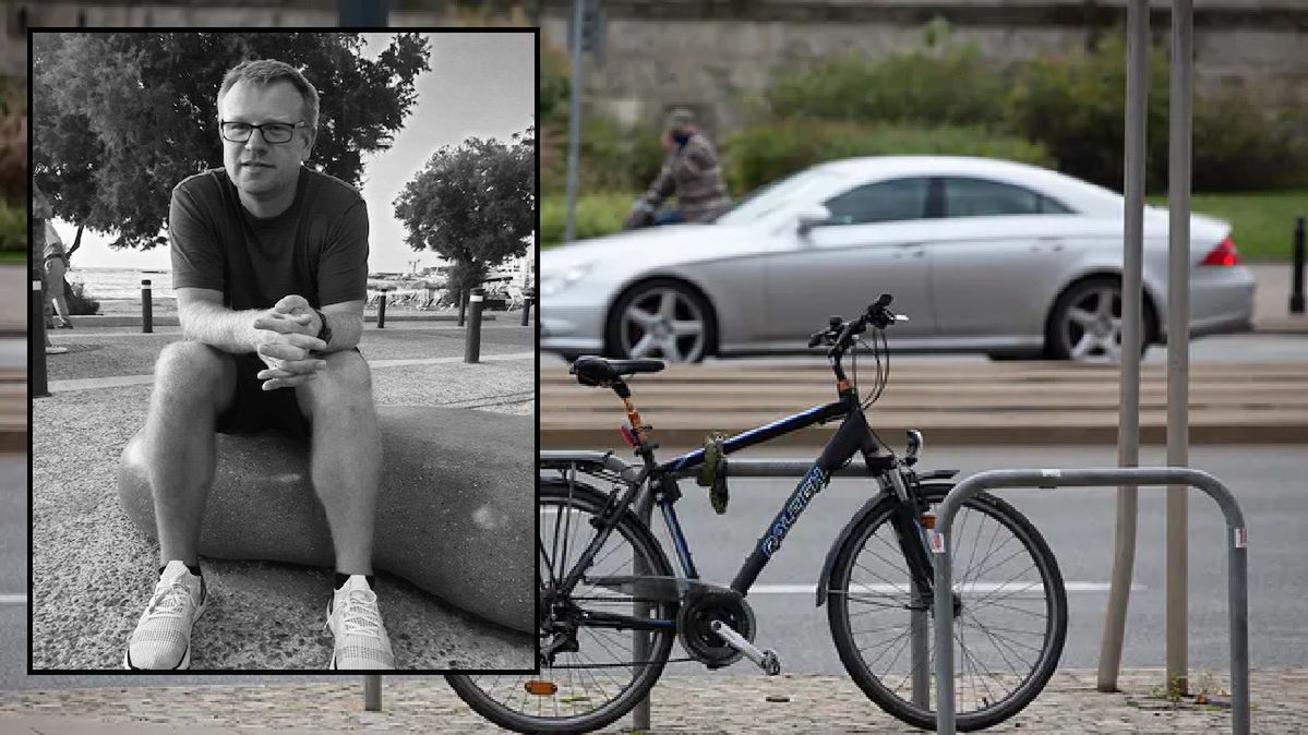 Bliscy chcą pomóc rodzinie zmarłego rowerzysty 