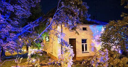 To była straszna noc. Żywioł spustoszył Polskę