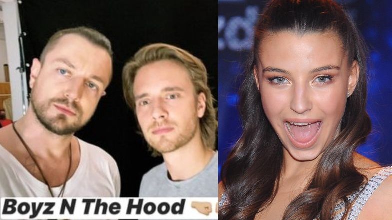 "Przyjaciele" Julii Wieniawy spotkali się na planie zdjęciowym