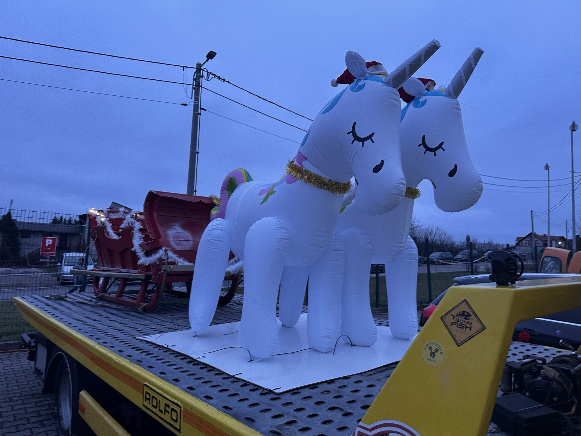 W tym roku ogromnym zainteresowaniem cieszył się konkurs na świąteczne auto.