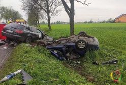 Tragedia pod Rypinem. Kierowcy nie mieli szans po czołowym zderzeniu