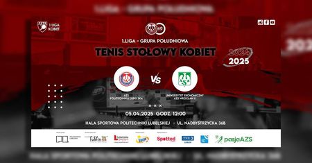 1. Liga Kobiet w tenisie stołowym. Czy AZS Politechnika Lubelska uniknie baraży?