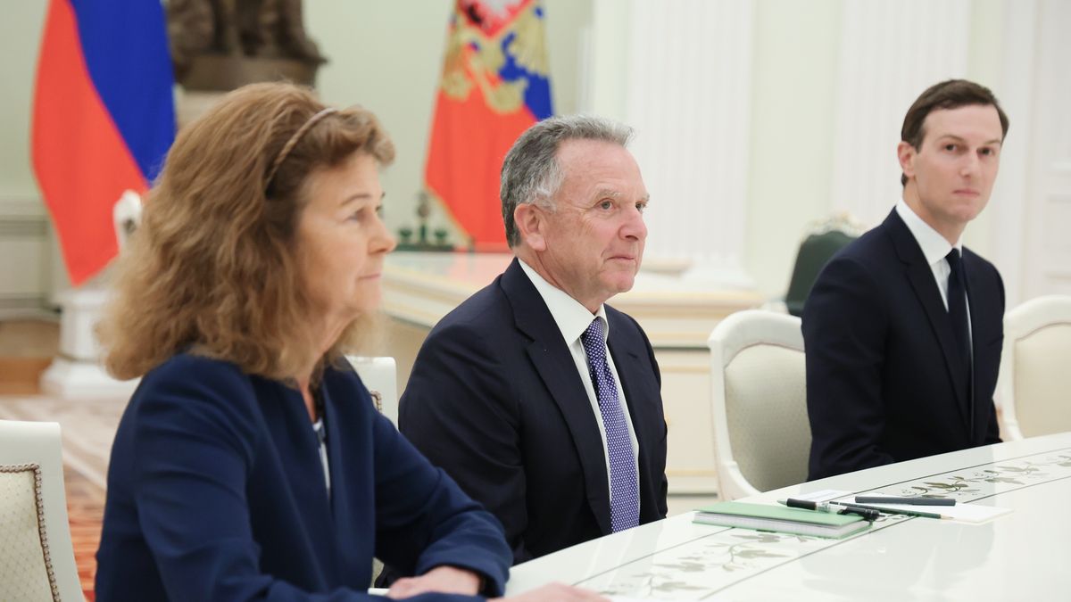 Amerykańska delegacja na rozmowach w Rosji