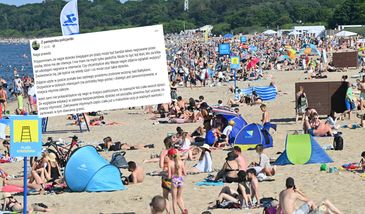 Policjantka w szoku po tym, co zobaczyła na plaży. Przestrzega rodziców