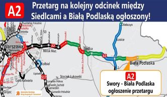 Autostrada A2. Wkrótce przetarg na wykonawcę kolejnego odcinka