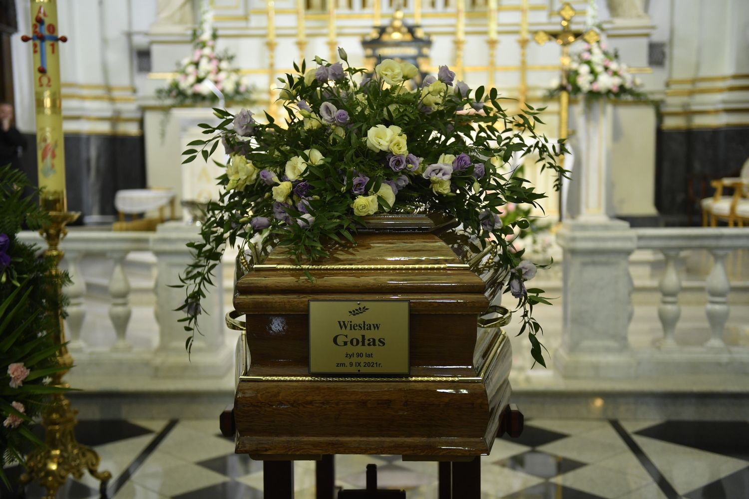 Pogrzeb Wiesława Gołasa