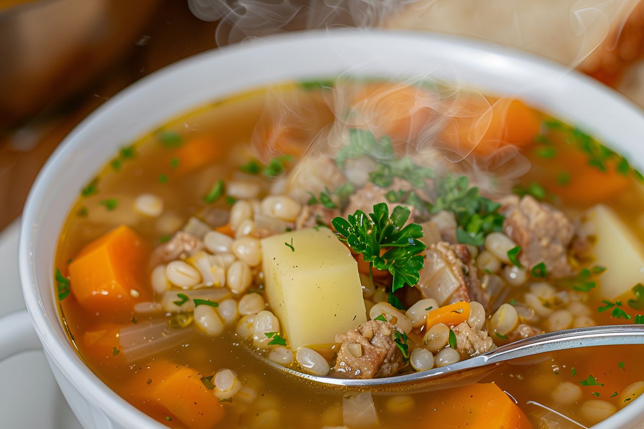 Dzięki pewnemu dodatku zupa jest lżejsza, ale wciąż pełna smaku