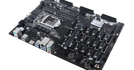 ASUS też ma płytę do koparek kryptowalut - obsłuży nawet 19x GPU