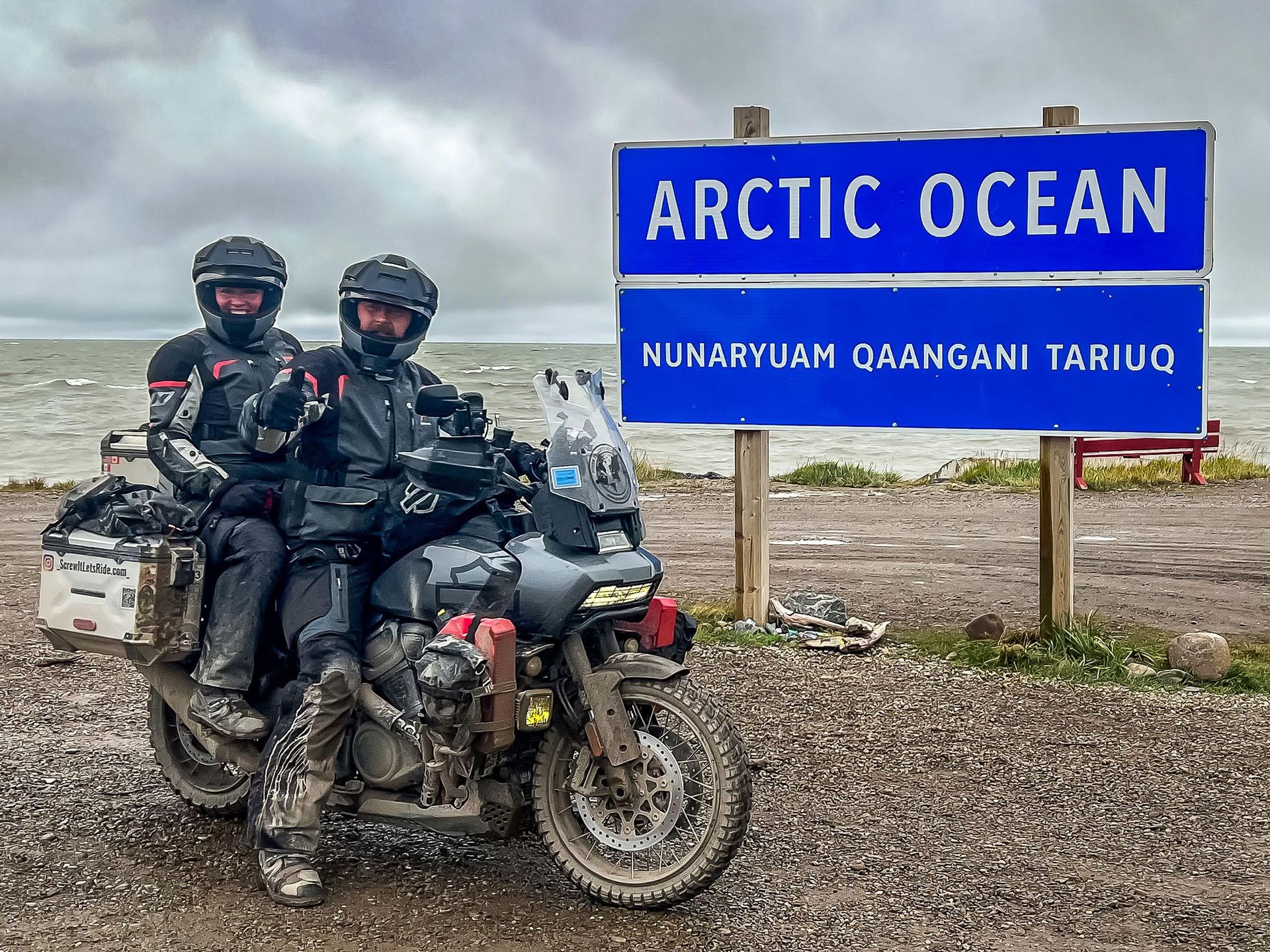 Ela i Grzegorz z "Screw It. Let’s Ride!"