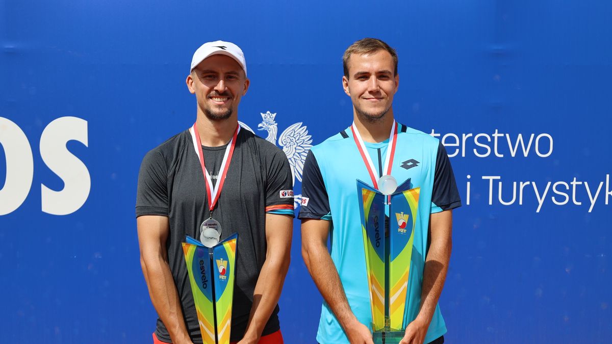 Jan Zieliński i Daniel Michalski, finalista i mistrz Polski 2022