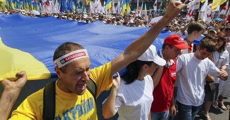 Opozycja na Ukrainie. 100 tys. ludzi demonstrowało w Kijowie