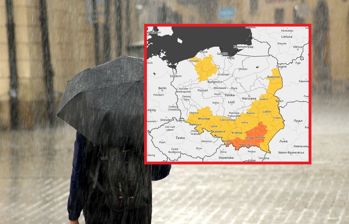 Pogoda na trzy dni. Burze i ulewy
