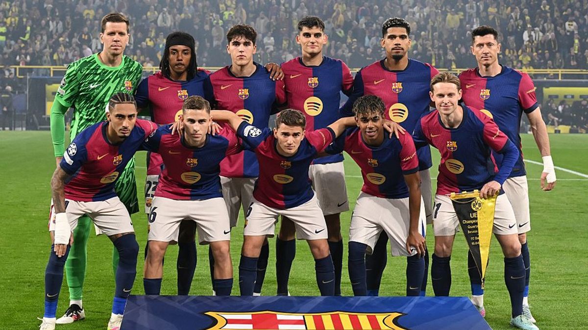 Getty Images / ANP  / Na zdjęciu: piłkarze FC Barcelony