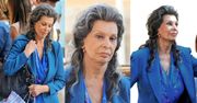 84-letnia Sophia Loren ZACHWYCA w siwej peruce na planie nowego filmu (FOTO)