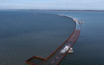 Przekop Mierzei Wiślanej. Obwód sztucznej wyspy już prawie domknięty