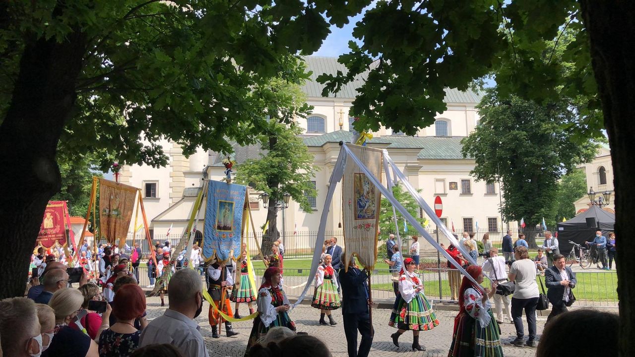 Procesja w Łowiczu - Boże Ciało 2020