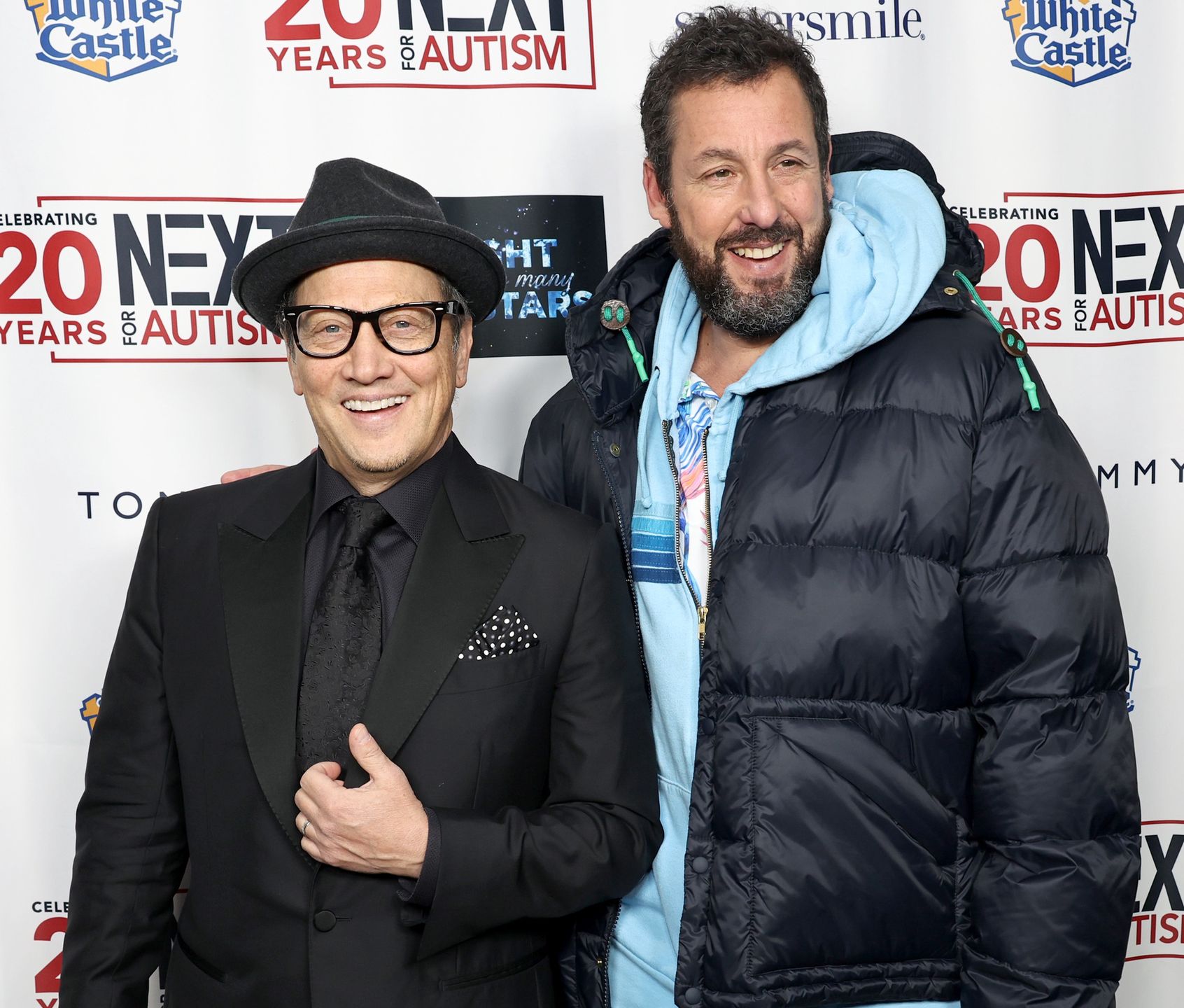 Rob Schneider i Adam Sandler w 2023 roku