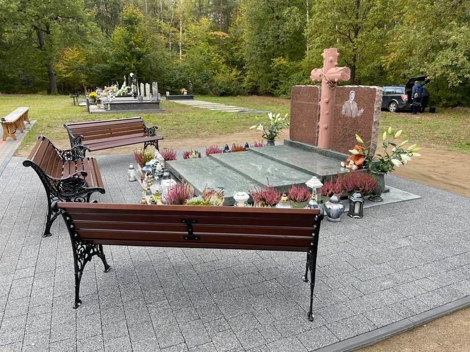 Grób Krzysztofa Krawczyka w październiku 2021 roku, fot. Andrzej Kosmala