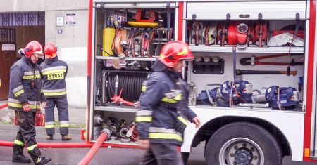 Tragedia pod Siedlcami. W pożarze zginęli ojciec i dziecko