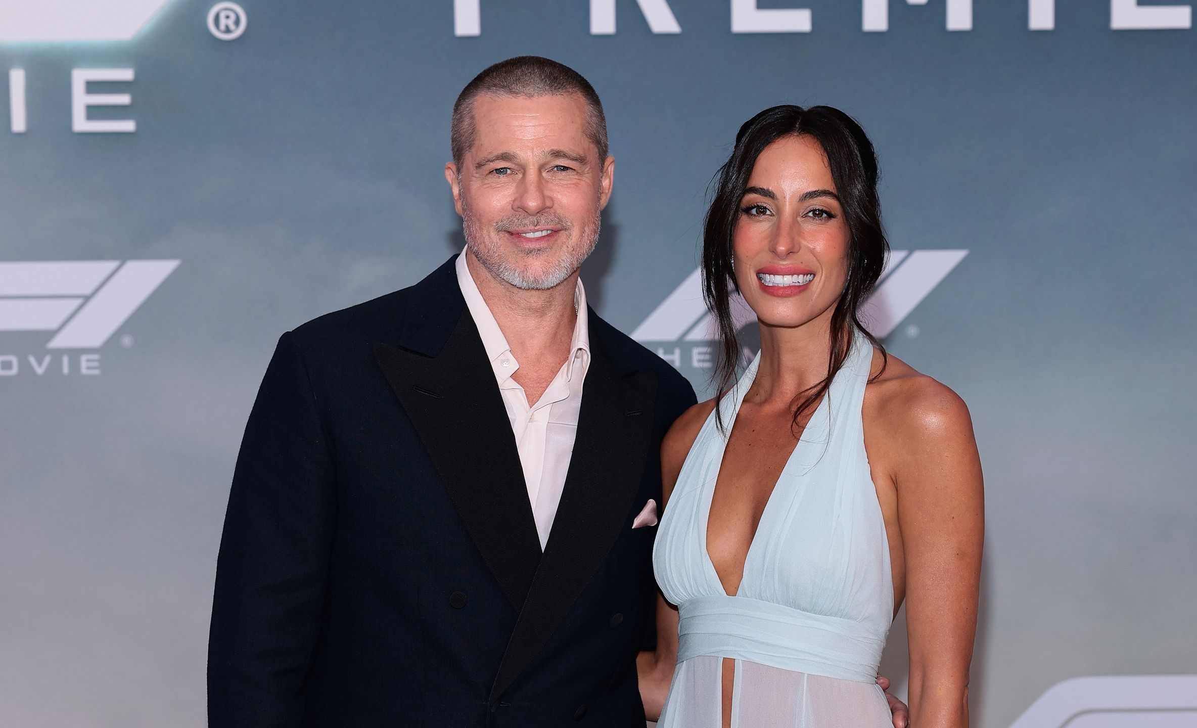 Brad Pitt i Ines de Ramon na premierze "F1"
