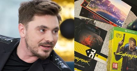 Daniel Martyniuk pochwalił się kupnem gry "Cyberpunk". To tak spędza wieczory po "CIĘŻKIM" DNIU NA CMENTARZU?