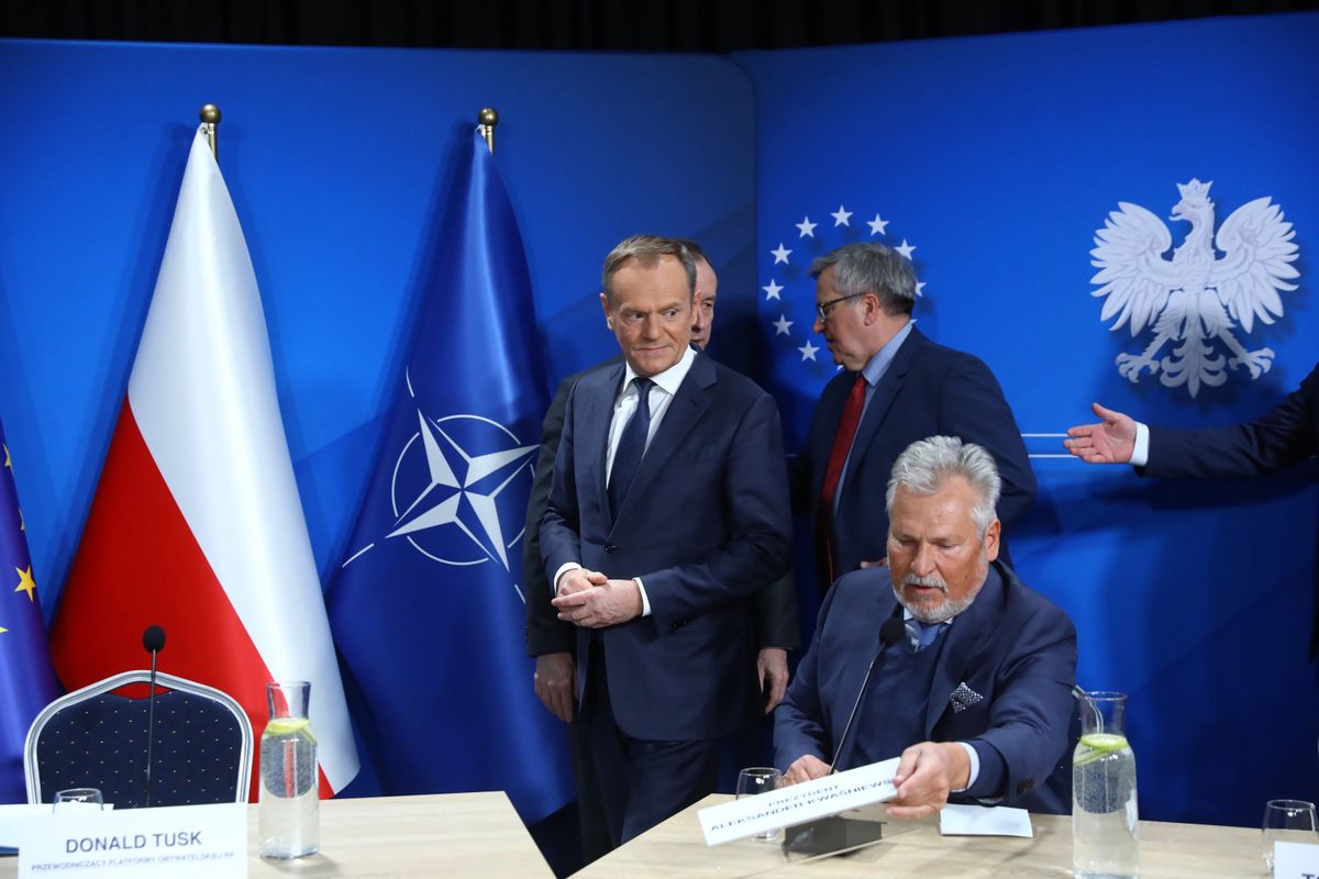 Tusk po rozmowie z szefem NATO: jestem bardzo przejęty sytuacją 
