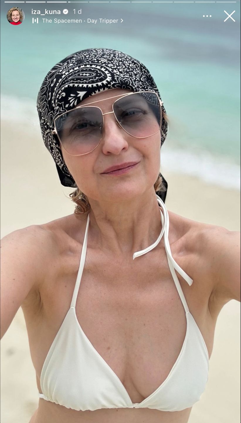 Iza Kuna w bikini