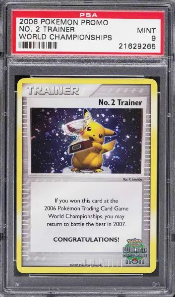 Pokemon World Championships Promo No. 2 Trainer
