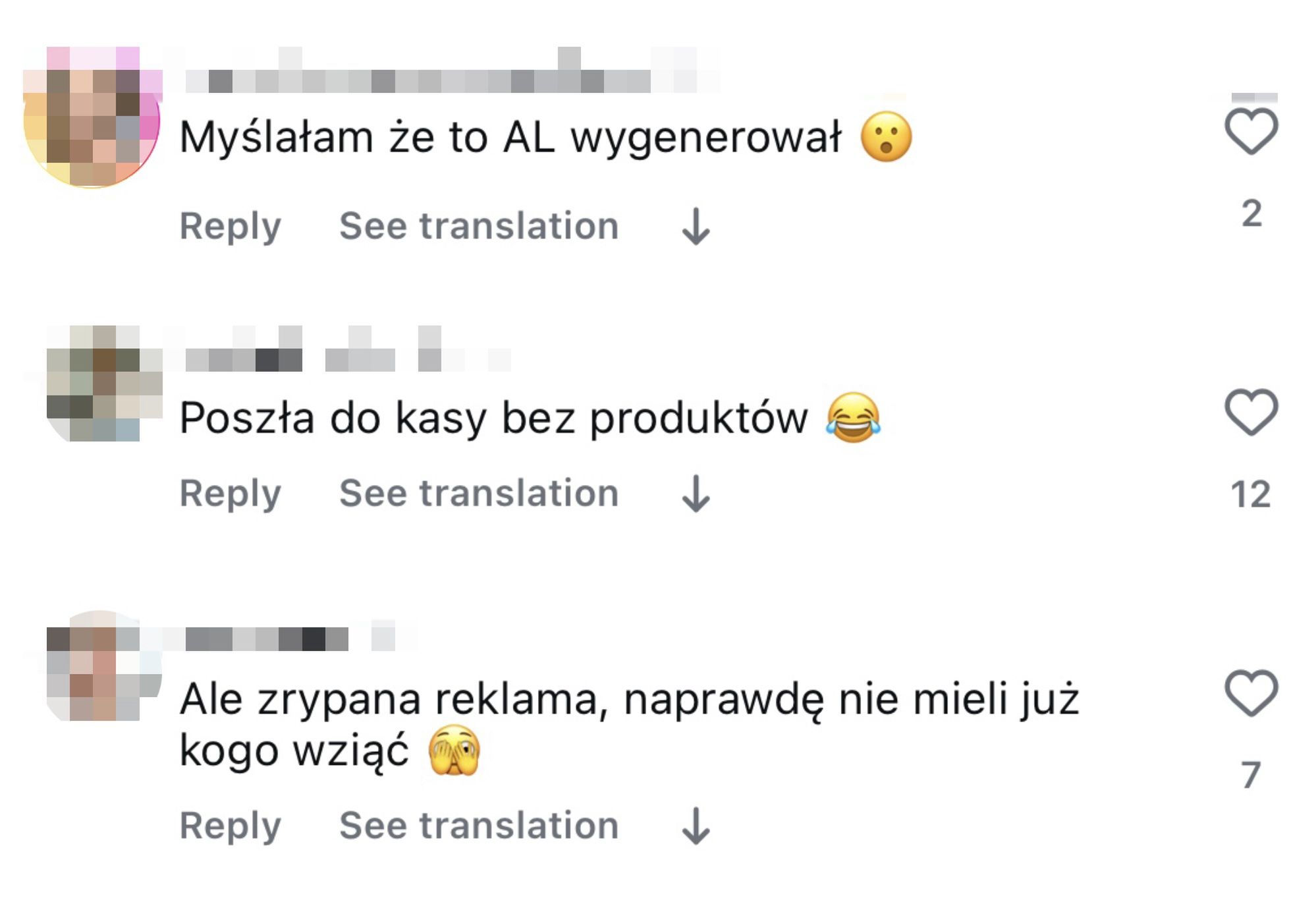 Reakcje na reklamę z Małgorzatą Rozenek-Majdan