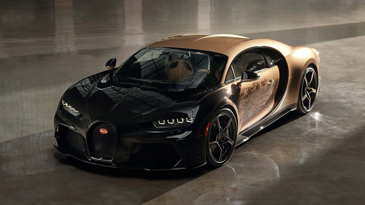 Bugatti Chiron Golden Era. Jedyny taki egzemplarz jedzie do Monterey